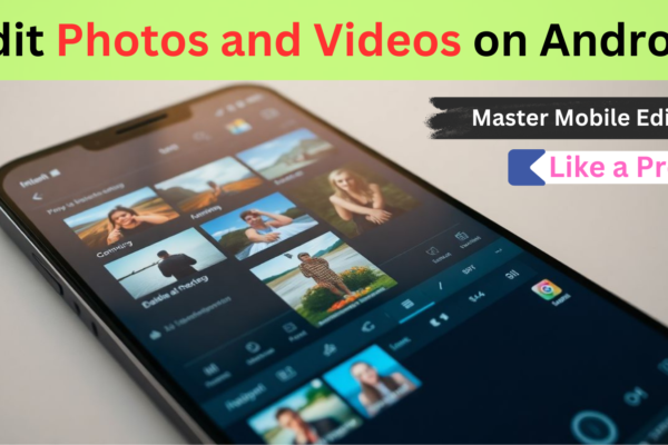 How to Edit Photos and Videos on Android: Master Mobile Editing Like a Pro