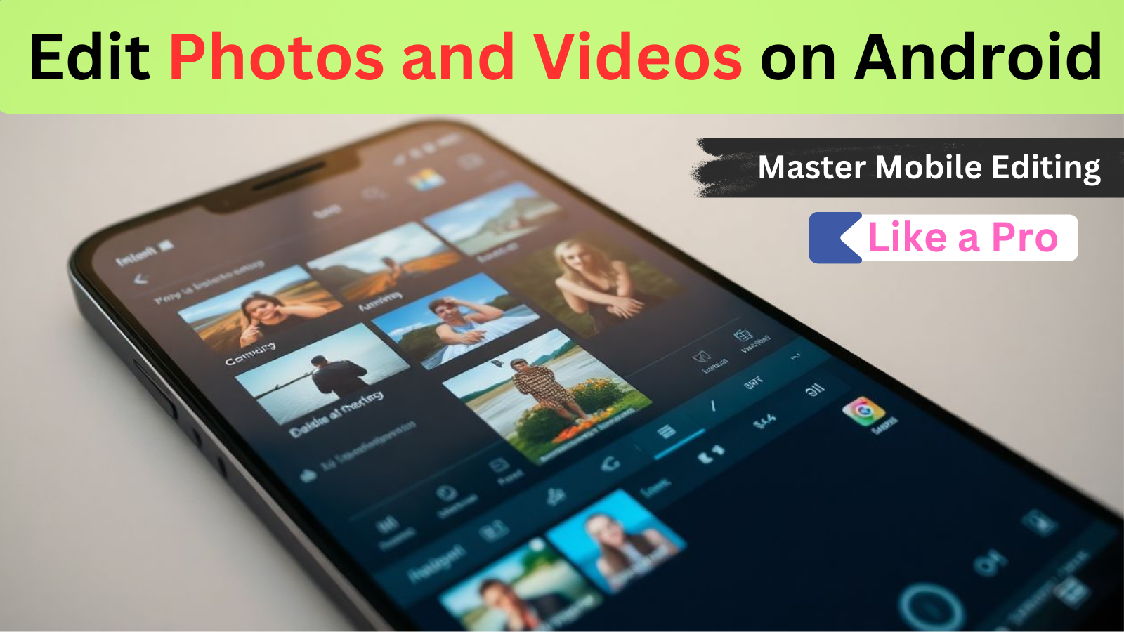 How to Edit Photos and Videos on Android: Master Mobile Editing Like a Pro