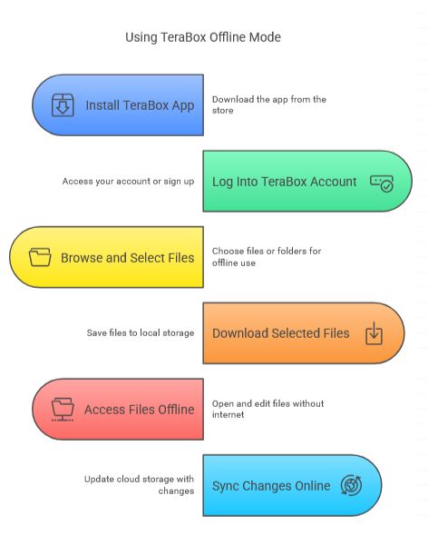 How to use TeraBox Offline Mode